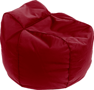 pouf poltrona bordeaux